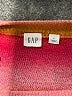 Gap Stripes Pink Pullover Sweater Size L - photo 7