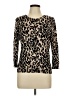 Halogen Animal Print Brown Pullover Sweater Size L - photo 1