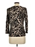 Halogen Animal Print Brown Pullover Sweater Size L - photo 2