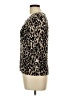 Halogen Animal Print Brown Pullover Sweater Size L - photo 5