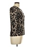 Halogen Animal Print Brown Pullover Sweater Size L - photo 4