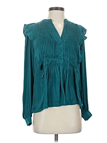 By Anthropologie Long Sleeve Blouse (view 1)