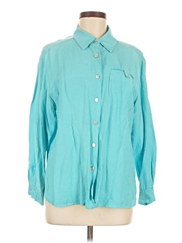Dialogue Long Sleeve Button-Down Shirt (view 1)