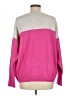 Vince Camuto Color Block Pink Pullover Sweater Size M - photo 2