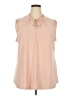 Evri Pink Sleeveless Blouse Size 2X - photo 1