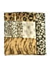 C&A Animal Print Ivory Brown Scarf One size - photo 2