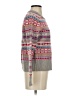 J.Crew 100% Wool Print Gray Wool Pullover Sweater Size S - photo 4