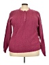 Maggie Lawrence 100% Acrylic Burgundy Pullover Sweater Size 22 - photo 1