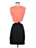 Divided by H&M Color Block Orange Cocktail Dress Size S - photo 2