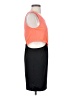 Divided by H&M Color Block Orange Cocktail Dress Size S - photo 4