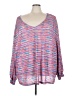 Shein Pink Long Sleeve Blouse Size 32 - 34 - photo 1
