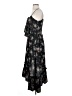MSGM 100% Polyester Floral Black Cocktail Dress Size EU (IT) 40 / US 4 - photo 5