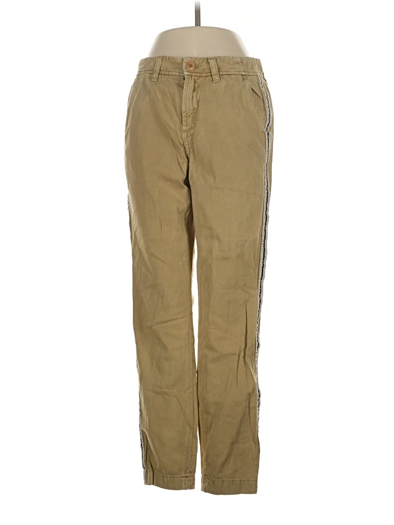 Pre-owned Jcrew Casual Pants In Tan