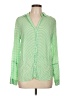 Splendid 100% Rayon Green Long Sleeve Blouse Size L - photo 1