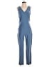 Athleta Solid Blue Jumpsuit Size 4 (tall) - photo 1
