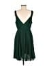 Forever 21 100% Polyester Solid Green Cocktail Dress Size M - photo 2