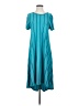 Lularoe Stripes Teal Casual Dress Size XS - photo 1