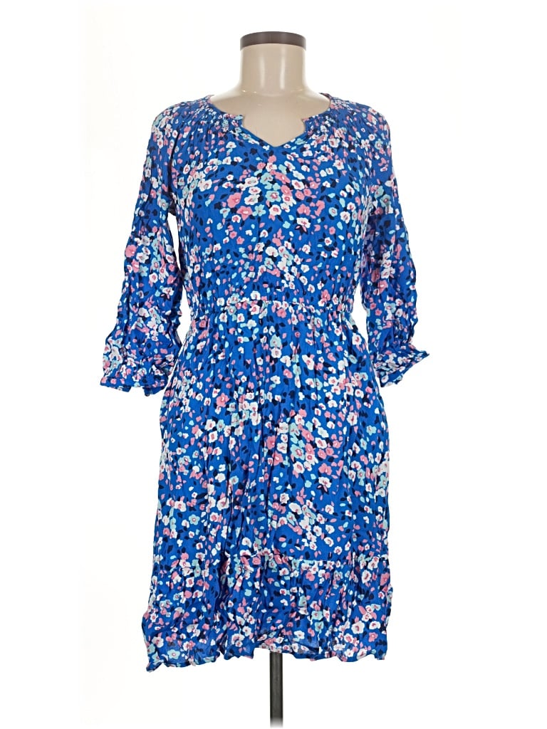 Pre-owned Talbots Casual Dress In Blue