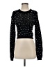 Hyfve Polka Dots Black Pullover Sweater Size S - photo 1