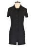 Unbranded Solid Black Romper Size S - photo 1