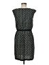 Ann Taylor LOFT Print Black Casual Dress Size M - photo 2