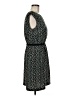 Ann Taylor LOFT Print Black Casual Dress Size M - photo 4