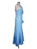 Sachin + Babi 100% Polyester Blue Cocktail Dress Size 10 - photo 4