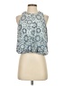 Left Coast by Dolan Blue Sleeveless Blouse Size XS - photo 1