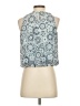 Left Coast by Dolan Blue Sleeveless Blouse Size XS - photo 2
