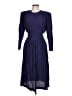 Karin Stevens 100% Rayon Blue Cocktail Dress Size 12 Petite - photo 1