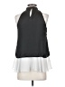 Philosophy Republic Clothing 100% Polyester Color Block Black Gray Sleeveless Blouse Size XS - photo 2