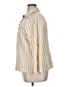 Notations Stripes Ivory 3/4 Sleeve Blouse Size XL - photo 5