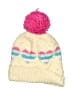 Target 100% Acrylic Pink Ivory Beanie One size (kids) - photo 1