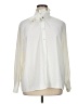 Assorted Brands 100% Polyester Ivory Long Sleeve Blouse Size 14 - photo 1