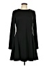 Unbranded Solid Black Casual Dress Size XL - photo 1