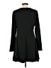 Unbranded Solid Black Casual Dress Size XL - photo 2