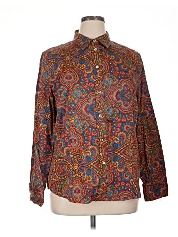 Jones New York Signature Long Sleeve Blouse (view 1)