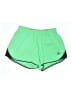 Adidas 100% Polyester Color Block Green Athletic Shorts Size S - photo 1