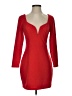 Express Solid Red Cocktail Dress Size P (petite) - photo 1