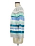 Ann Taylor LOFT Stripes Silver Pullover Sweater Size M - photo 5
