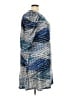 NY Collection Chevron-herringbone Blue Casual Dress Size 3X - photo 4