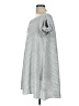 Easel 100% Cotton Stripes Gray Casual Dress Size L - photo 5