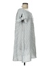 Easel 100% Cotton Stripes Gray Casual Dress Size L - photo 4