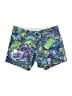 Lilly Pulitzer 100% Cotton Tropical Blue Shorts Size 00 - photo 1