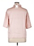 Jason Wu 100% Polyester Metallic Pink Short Sleeve Blouse Size XL - photo 2