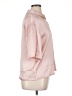 Jason Wu 100% Polyester Metallic Pink Short Sleeve Blouse Size XL - photo 4
