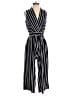 Sandra Darren Stripes Black Jumpsuit Size XS - photo 1