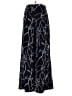 Shein Print Black Casual Pants Size 6 - photo 2