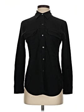 Equipment Long Sleeve Silk Top (view 1)