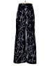Shein Print Black Casual Pants Size 6 - photo 1
